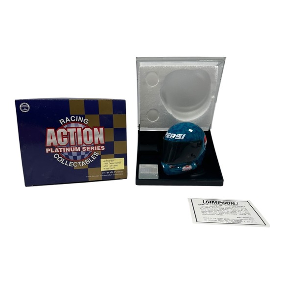 Jeff Gordon 1998 Pepsi Fritos‎ Racing Action Platinum Series 1/4 Scale Helmet - Picture 1 of 11